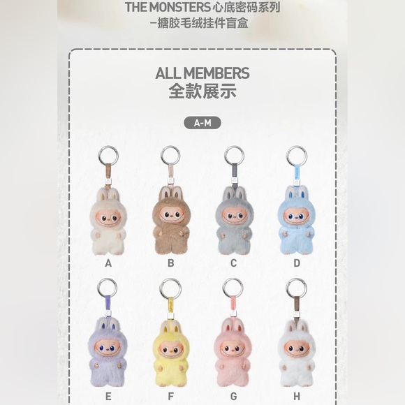 Pop Mart The Monster 4.0 Letter F - Picture 6 of 13